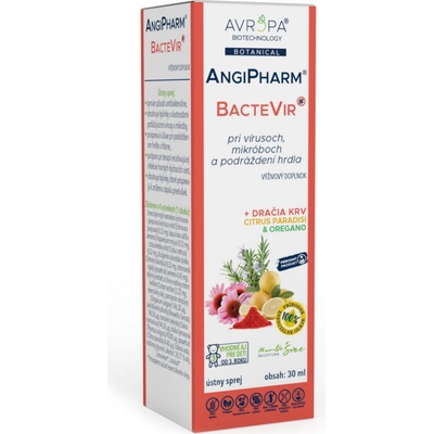 Avropa AngiPharm BacteVir ústny sprej 30 ml