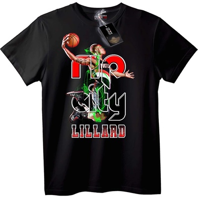 NOONEBRAND Тениска Rip City Lillard Баскетбол - M, Black