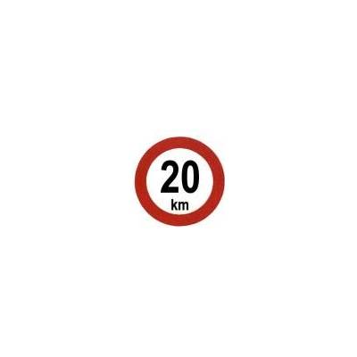 Označení rychlosti 20km, reflexní (pr.200mm) 12538A