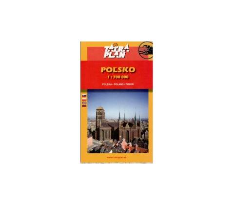 Mapa Poľsko