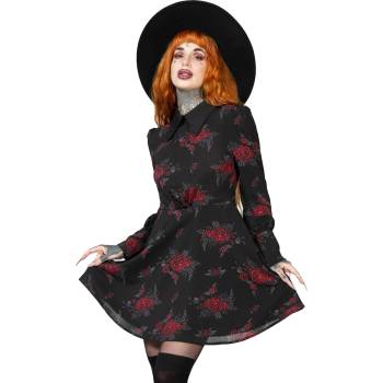 Image 1 of KILLSTAR дамска рокля KILLSTAR - Pandora's Nightmare - Червено - KSRA009567