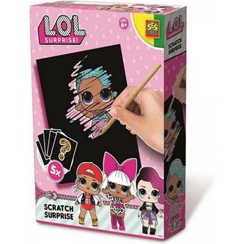 Ses Creative L.O.L. Vyškrabávacie obrázky 5 obrázkov
