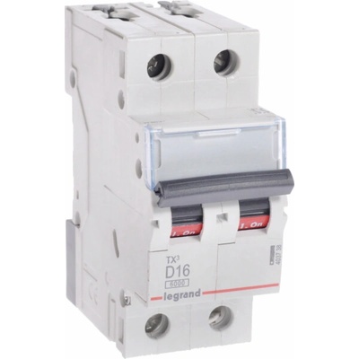 Legrand 2P D 16A 6kA AC S302 TX3 403738
