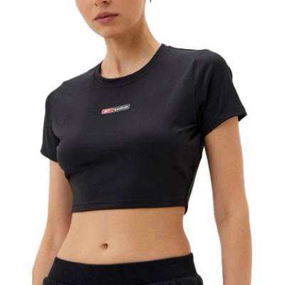 Reebok LUX BOLD CROP TEE čierna