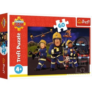 Trefl Пъзел Trefl от 60 части - Герои в униформа (17413) - baby