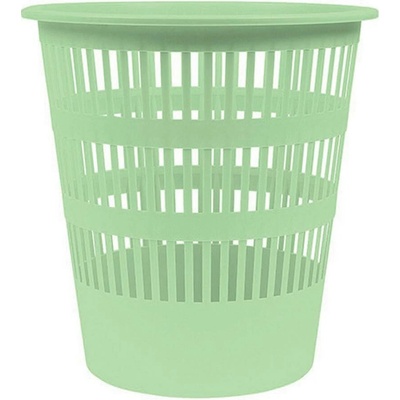 Koš odpadkový PVC děrovaný 12l. pastelově zelený