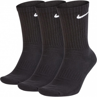 Nike ponožky Everyday Crew 3Pack Black Černá – Sleviste.cz