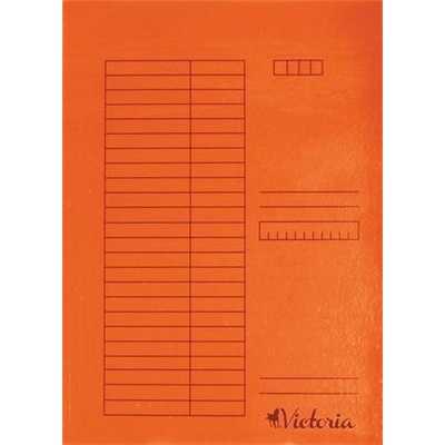 RÝCHLOVIAZAČ, KARTÓN, A4, VICTORIA, ORANŽOVÝ