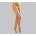 Anatomicline Компресивен чорапогащник 70den 12-17mmHg бежов