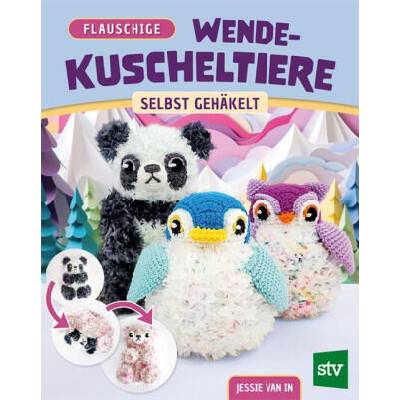 Flauschige Wende-Kuscheltiere | Nina Schön