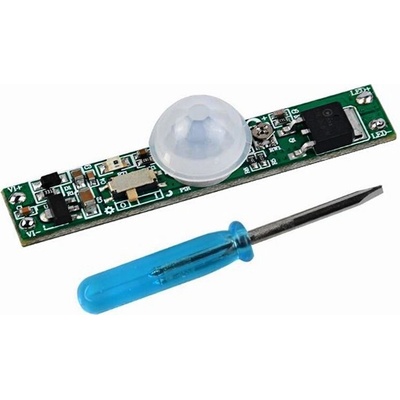 MComp Pohybový PIR senzor pre LED pásiky v lište MC000079