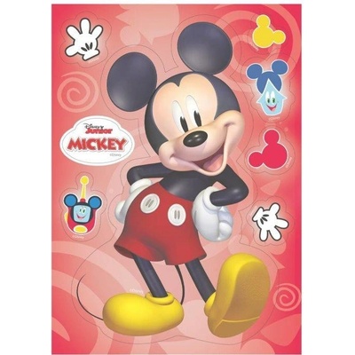 Jedlý papír Mickey Mouse 14,8x21 cm - Dekora