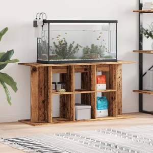 vidaXL Поставка за аквариум старо дърво 120x40x60 см инженерно дърво (857276)