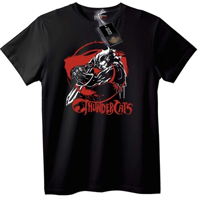 NOONEBRAND Тениска ThunderCats воин - XL, Black