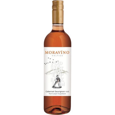 Moravíno Rosé Cabernet Sauvignon pozdní sběr 2024 0,75 l (čistá fľaša)