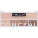 Revolution Relove Conceal Me paleta korektorů Light 2,8 g