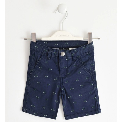 kraťasy tmavě modré se vzorem Sarabanda