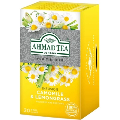 Ahmad Tea bylinný čaj heřmánek s citrónovou trávou 20 x 1,5 g