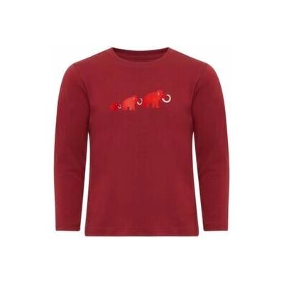 Mammut Core Longsleeve Kids Logo 3778 mammut red