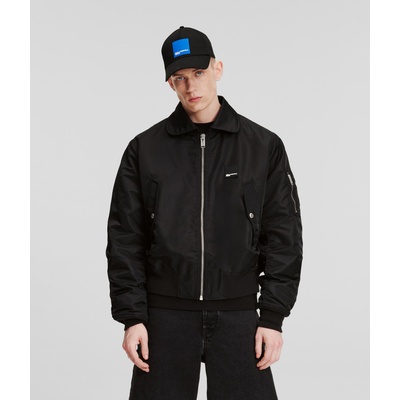 Karl Lagerfeld Jeans KLJ PADDED bomber čierna