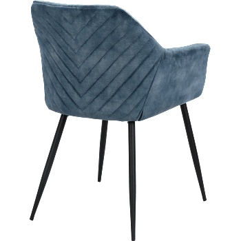 Carmen Трапезен стол tipton - син mj 1 (3532088)