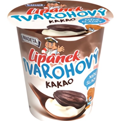 Madeta Lipánek tvarohový kakao se sníženým obsahem cukru 130 g – Zboží Dáma