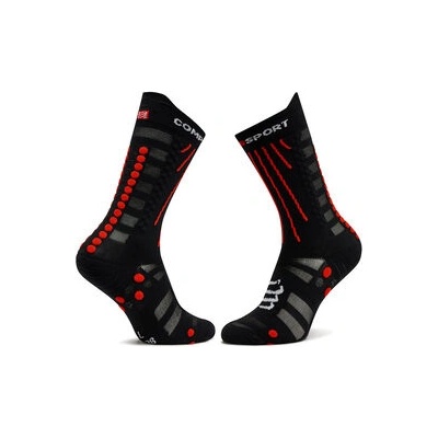 Compressport ponožky Aero Socks black/red