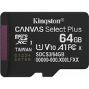 Kingston microSDXC Canvas Select Plus 64GB (SDCS3/64GBSP)