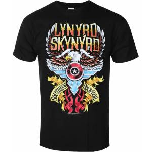 ROCK OFF Мъжка тениска Lynyrd Skynyrd - South'n Rock & Roll - Черен - ROCK OFF - LSTS02MB