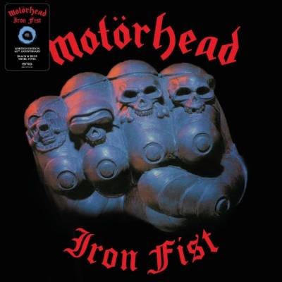 Motörhead - Iron Fist Black & Blue Swirl LP
