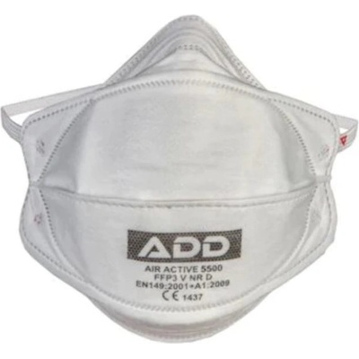ADD respirátor FFP3 bez výdechového ventilu 1 ks – Zboží Mobilmania