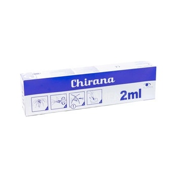 Chirana LUER Striekačka injekčná 2 ml jednorazová 100 ks