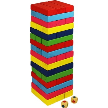 Rappa Jenga farebná