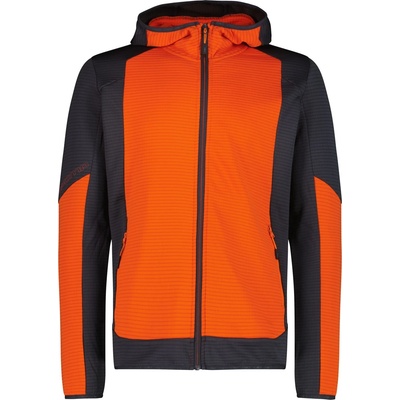 CMP Мъжко поларено яке CMP Jacket with Fix Hood Fleece jacket - Orange - размер 58 (EU) (005-7019-0217)