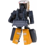 RAYA TOYS Метален робот трансформер Raya Toys - 2 в 1 Булдозер, жълт (510125162) - ozone