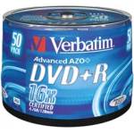 Verbatim DVD+R 4.7GB 16х cake 50бр