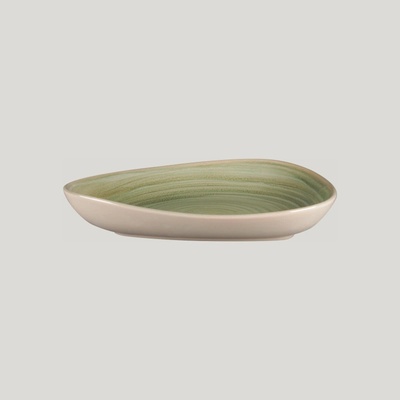 RAK Porcelain Spot talíř hluboký 24 x 19,5 cm – smaragdový RAK-SEMFLDP24
