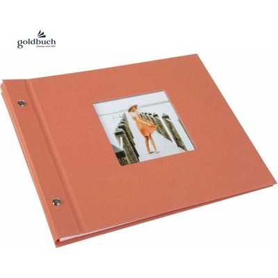 Šroubkové album klasik 30x25cm 26880 Goldbuch BELLA VISTA salmon 26880