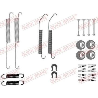 Súprava príslušenstva, brzdové čeľuste QUICK BRAKE 105-0033