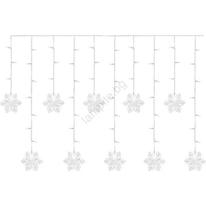 EMOS LED Коледна завеса 60xLED/1, 35W 635x50 cm студено бяла (EMS1354)