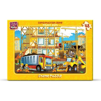 Art Puzzle Детски пъзел Art Puzzle от 48 части - Строителна зона (5915)