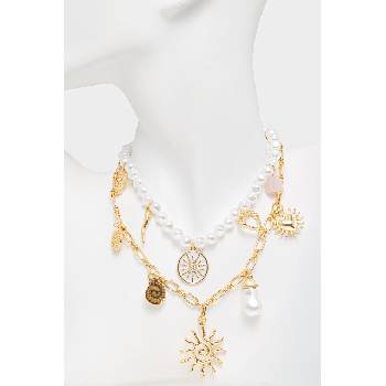 Aldo дамско колие от метал SOLAMOUR, комплект 2 броя (SOLAMOUR.240)