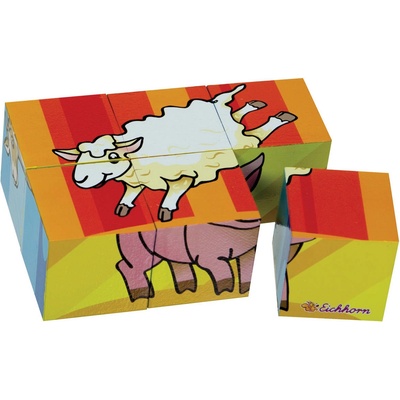Eichhorn Детска игра Eichhorn - Малки дървени кубчета (100005481)
