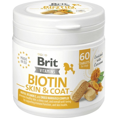 Brit Care Vitamins Biotin Skin & Coat Care 60 tablet
