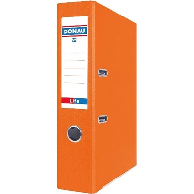 DONAU Органайзер за папки DONAU Life A/4 75 mm PP/картон неоново оранжево U3969001PL-12 (U3969001PL-12)