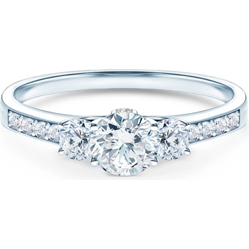 SAVICKI Годежен пръстен Dream: бяло злато, лабораторен диамант