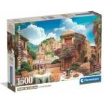 Clementoni -CLE puzzle 1500 Compact Italian Sight 31733