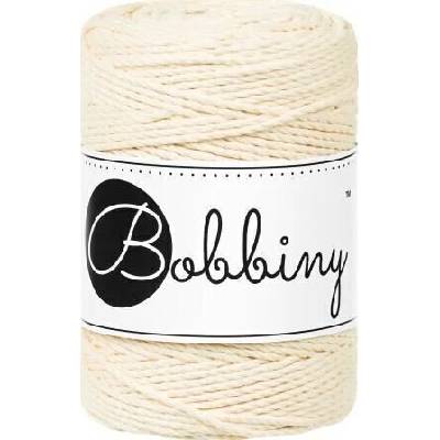 Bobbiny Macrame cord - 5mm Bobbiny - Macrame cord - 5mm: Butter yellow