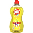 Ručné umývanie Pur Power prostriedok na ručné umývanie riadu Lemon 450 ml