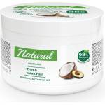 Aroma Natural Маска за тънка и слаба коса, авокадо и кокос, 450 ml - baby